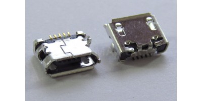 konektor micro USB B 5 pin female 33A