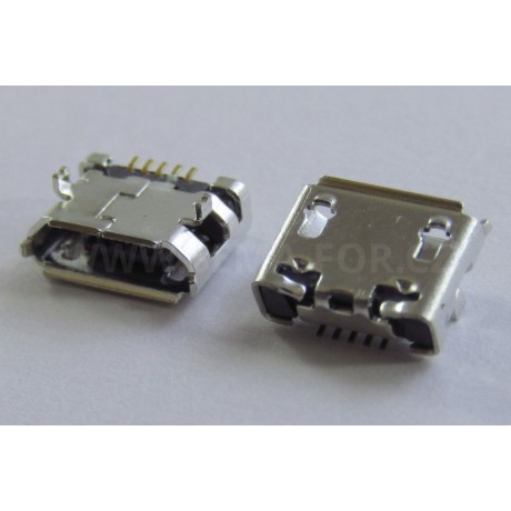 konektor micro USB B 5 pin female 33A
