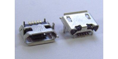 konektor micro USB B 5 pin female 4B