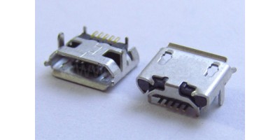 konektor micro USB B 5 pin female 4B