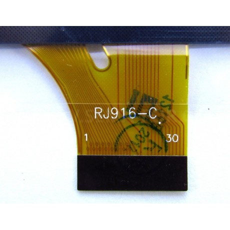 7" dotykové sklo RJ916-C černé
