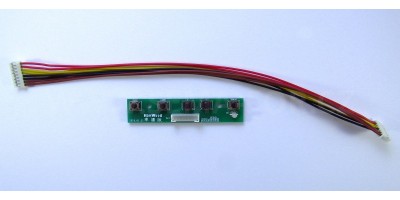 tlačítka pro universal LCD vga board