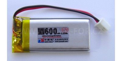 baterie 3,7V 5000mAh 153x71x3,6 2pin