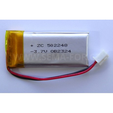 baterie 3,7V 5000mAh 153x71x3,6 2pin