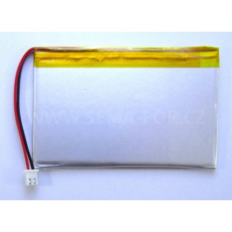 baterie ZC LION 3,7V 2500mAh, 61*94*4mm 2pin