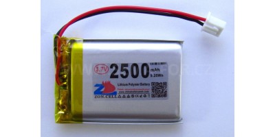 baterie 3,7V 5000mAh 153x71x3,6 2pin