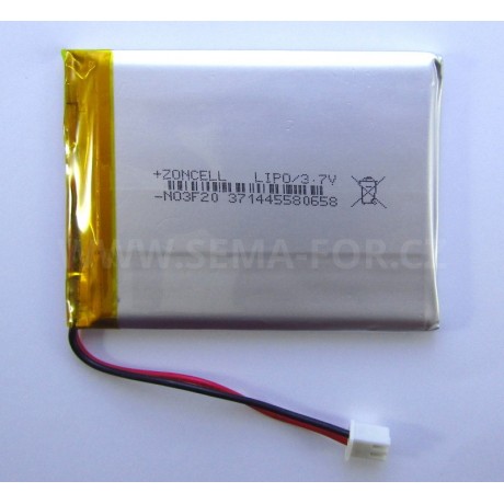 baterie 3,7V 5000mAh 153x71x3,6 2pin