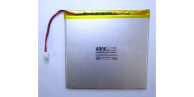 baterie ZC LION  3.7V 4000mAh 105*110*3mm 2pin