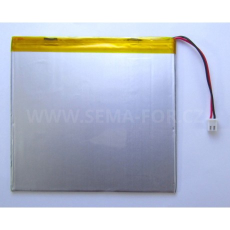 baterie ZC LION  3.7V 4000mAh 105*110*3mm 2pin