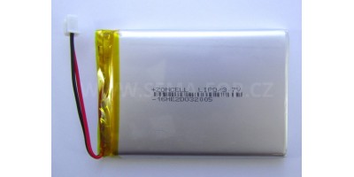 baterie 3,7V 5000mAh 153x71x3,6 2pin
