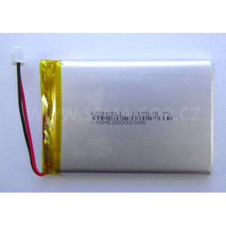 baterie ZC LION, 3.7V 6000mAh 86*60*8,5mm  2pin