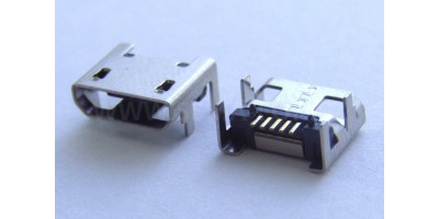 konektor micro USB B 5 pin female 36A
