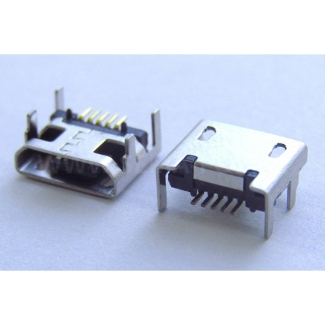 konektor micro USB B 5 pin female 36A