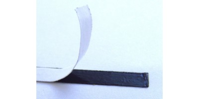 3M9448 lep.páska oboustr.černá 1mm  50m 0,15mm