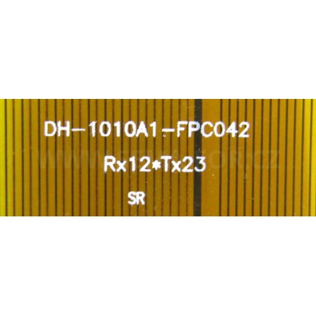 10,1" dotykové sklo DH-1010A1-FPC042 bílé
