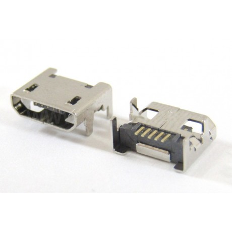 konektor micro USB B 5 pin female 36B