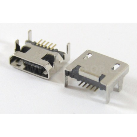 konektor micro USB B 5 pin female 36B