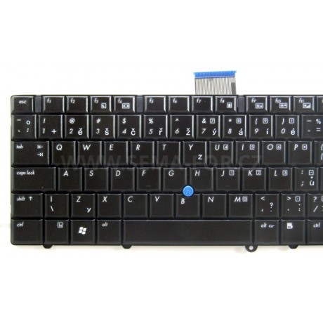 klávesnice HP Elitebook 6930 6930P black CZ trackpoint - dotisk