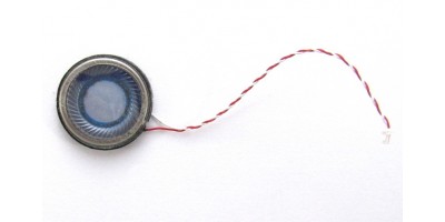 Repro mini 20x2,5mm  kulatý použitý s dráty, konektor 