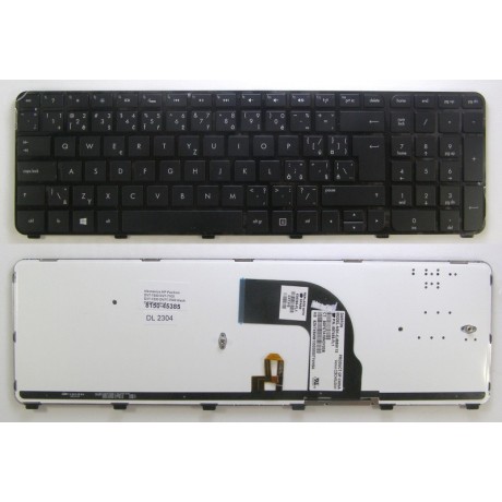 Tlačítko klávesnice HP Pavilion DV7-7000 DV7-7100 DV7-7200 DV7T-7000 black CZ/SK podsvit