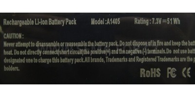 Battery Acer 3410 3810 5534 5538  11,1V 4,4A