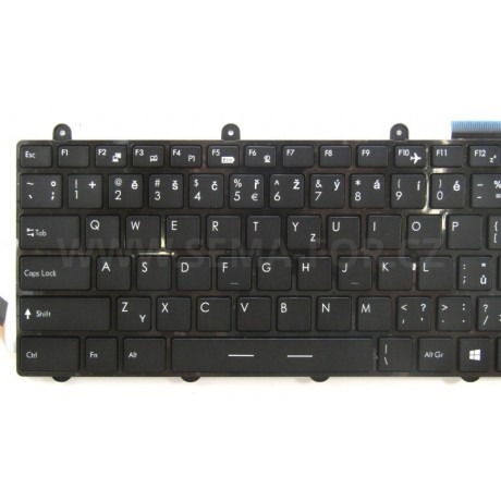 klávesnice MSI GE60 GE70 GP60 GP70 black US backlight