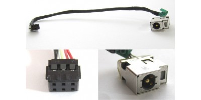 Napájecí konektor s kabelem HP Pavilion 15-B 686123-SD1