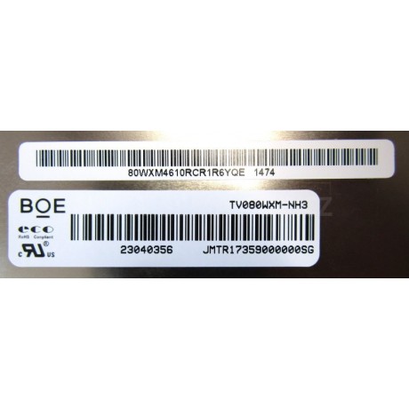 8" lcd displej + dotykové sklo Acer IconiaTAB A1-810