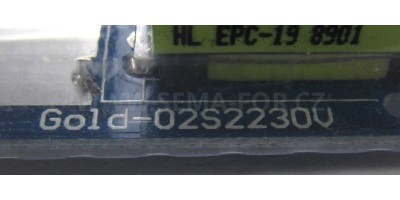 inverter Gold-02S2230V 2lamps 10-30V LCD