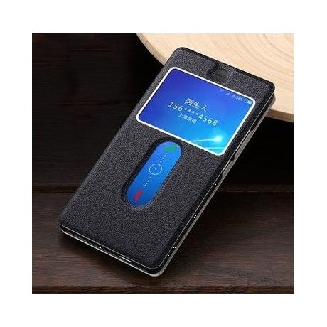 ZTE Nubia Z9 MAX -  5.5" černé koženkové pouzdro