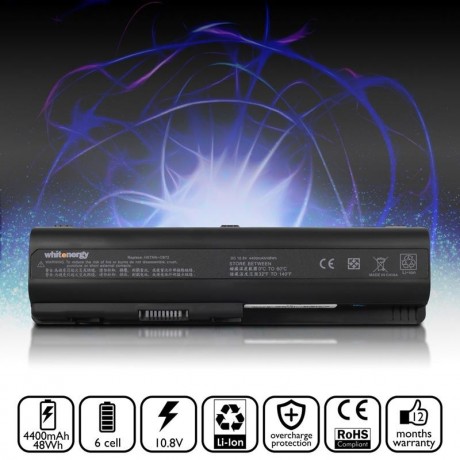 HP Pavillion DV6000, DV2000,... 10,8V 5,2 Ah baterie