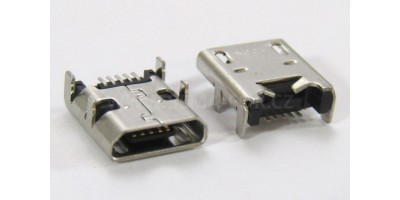 konektor micro USB B 5 pin female 38