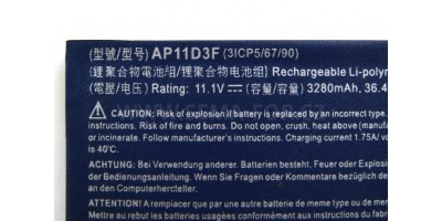 battery Acer AP11D4F S3-391 ASS3 MS2346 