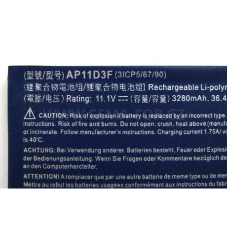 battery Acer AP11D4F S3-391 ASS3 MS2346 