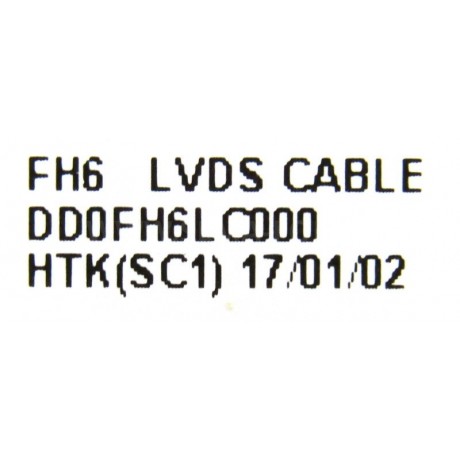 LCD flex kabel Fujitsu Lifebook AH532 - typ 2