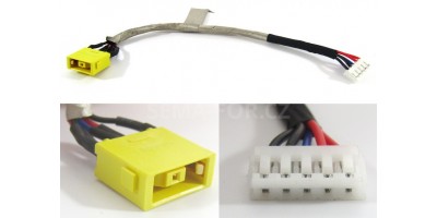 napájecí konektor s kabelem Lenovo IdeaPad Z710 Essential G700