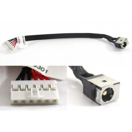 Napájecí konektor s kabelem Asus K56 K56C K56CA K56CM S56C E56C