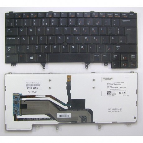 Tlačítko klávesnice DELL E4310 UK backlight