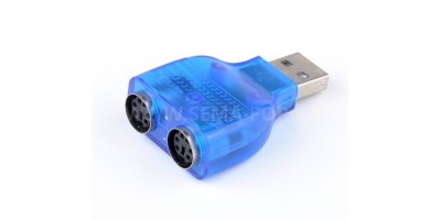 adapter 2xPS2 F to USB M