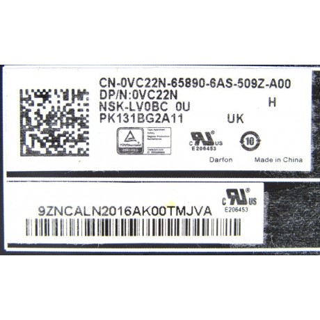 klávesnice Dell XPS 15 15-9550-D1728 15-9550-D1828T 5510 P56F black UK/CZ dotisk backlight