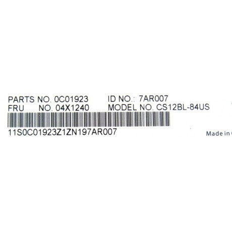 klávesnice IBM Lenovo ThinkPad L430 T430 T530 W530 X230 black US/CZ dotisk podsvit