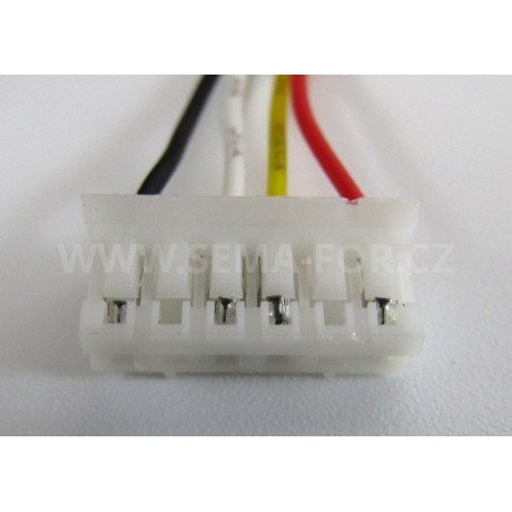 inverter JH-0166 1lamp 9-28V + 4-6pin kablík 30cm