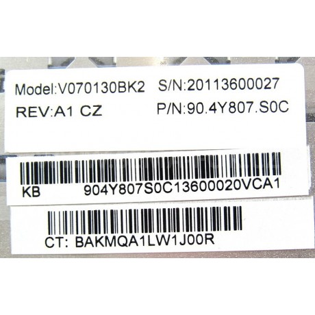 klávesnice HP Compaq 2710p 2730p silver CZ trackpoint