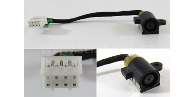 napájecí konektor HP 2000 G6, G7, DV6, 450, 455, G1