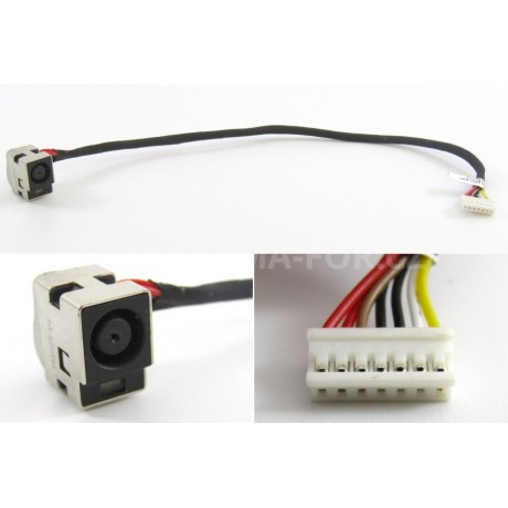 napájecí konektor s kabelem HP Compaq Presario CQ72, HP Pavilion G72