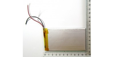 baterie ZC LION , 3.7V 3500mAh 110*60*3,5mm - 3 dráty