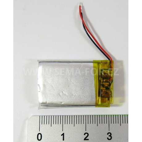 baterie 3,7V 5000mAh 153x71x3,6 2pin