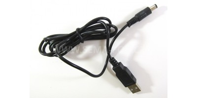 USB napajecí kabel 5,5x2,5 1,2m