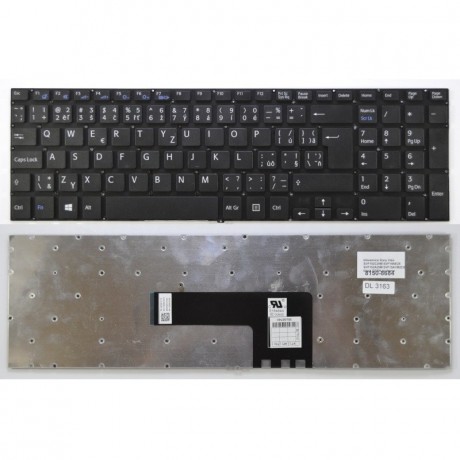 Tlačítko klávesnice Sony Vaio SVE15 SVE151 black CZ/SK + podsvit