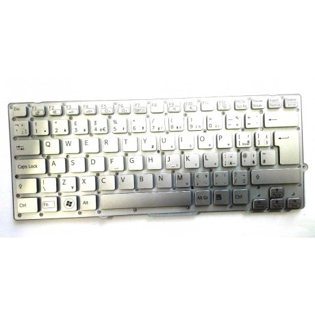 klávesnice Sony Vaio PCG-41216L PCG-4121GM VPCSB190X VPCSB silver UK